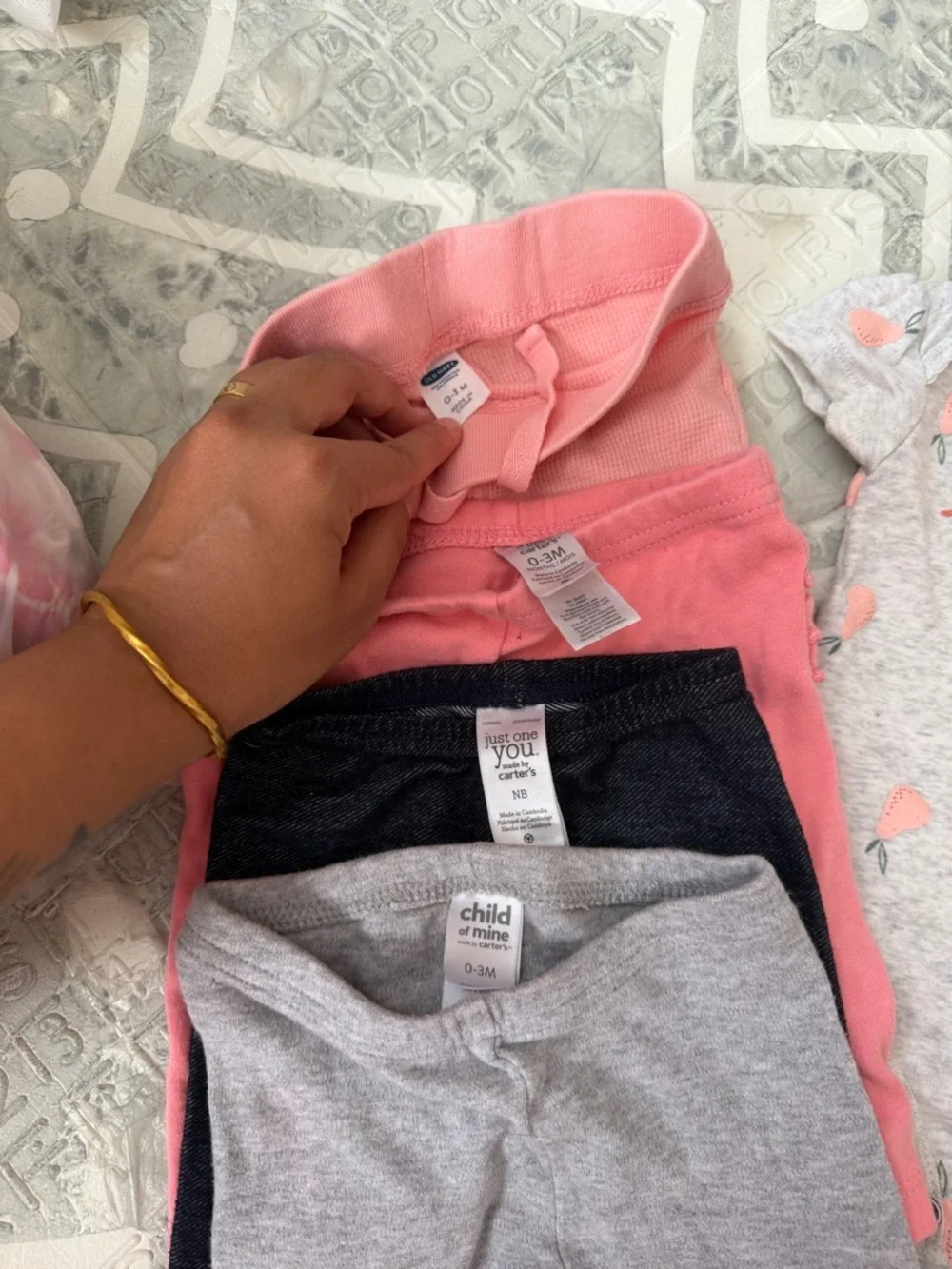 Carter's Baby Girl Mix & Match Set - Yellow, Pink, Red, Gray, Floral bundles